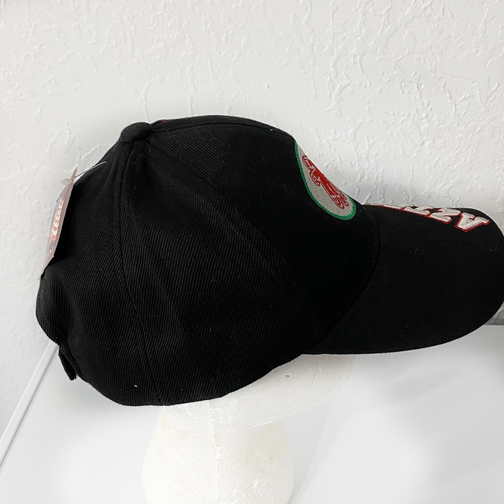 August Aztec Patch Embroidered Cap 5 Panel Basebal - Picture 4 of 6